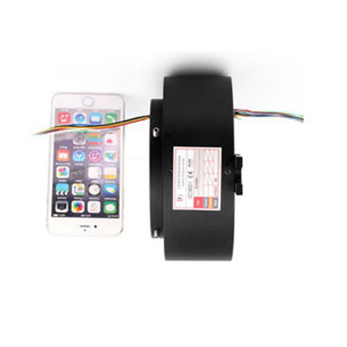 Collecteur tournant électrique - ECN700-06P - CENO Electronics technology Co., Ltd - avec alésage / pour table rotative / pour grue