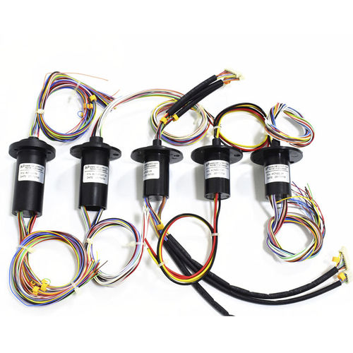 Collecteur tournant à capsule - ACN series - CENO Electronics technology Co., Ltd - pour table rotative / pour éclairage à LED / compact