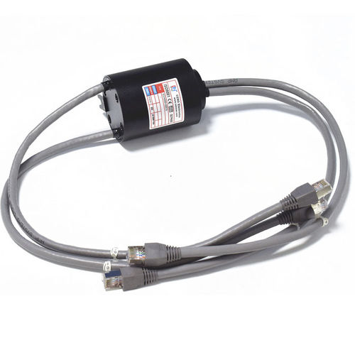 Collecteur tournant via Ethernet - ECN000-02EG - CENO Electronics technology Co., Ltd - de transmission vidéo / alliage d'aluminium / à haute vitesse