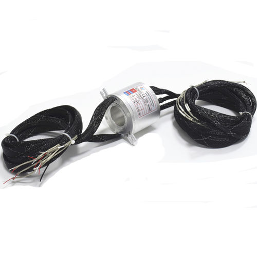 Collecteur tournant avec alésage - ECN038-03P2-12S-JZ - CENO Electronics technology Co., Ltd - pour applications industrielles / pour antenne radar / pour réseaux de télécommunication