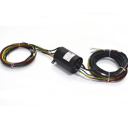 Collecteur tournant avec alésage - ECN038-04P-19S - CENO Electronics technology Co., Ltd - pour applications marines / IP54 / IP65