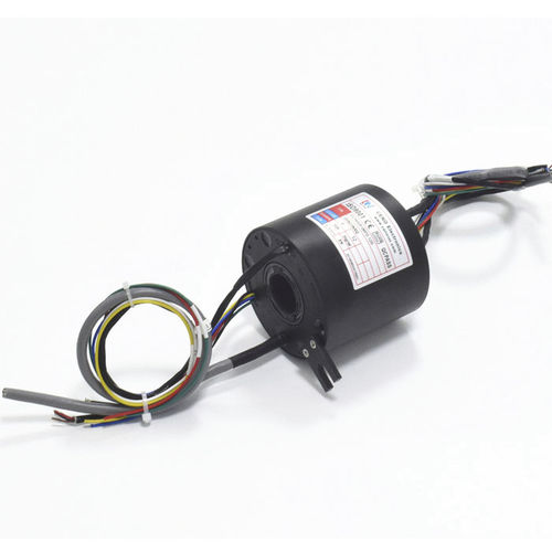 Collecteur tournant à axe creux - ECN025-06P2-12S - CENO Electronics technology Co., Ltd - industriel / en métal / compact