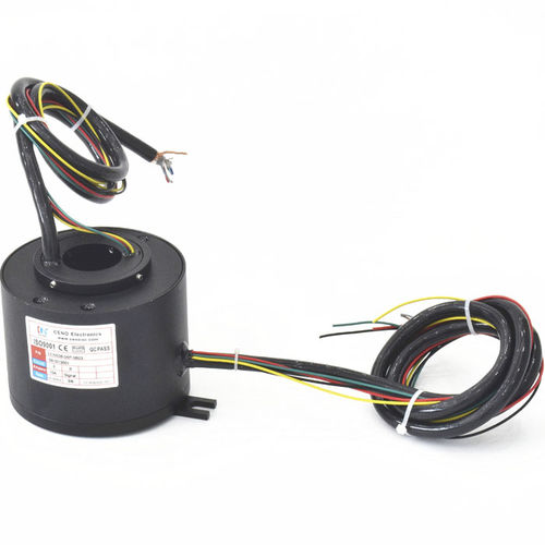 Collecteur tournant électrique - ECN038-04P-0803 - CENO Electronics technology Co., Ltd - avec alésage / industriel / en métal