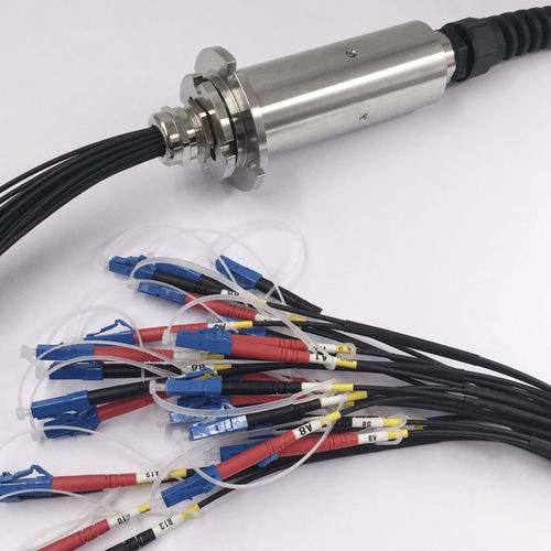 Joint rotatif pour fibre optique en inox - FCN0231G-38 - CENO Electronics technology Co., Ltd - multivoie / IP65 / étanche