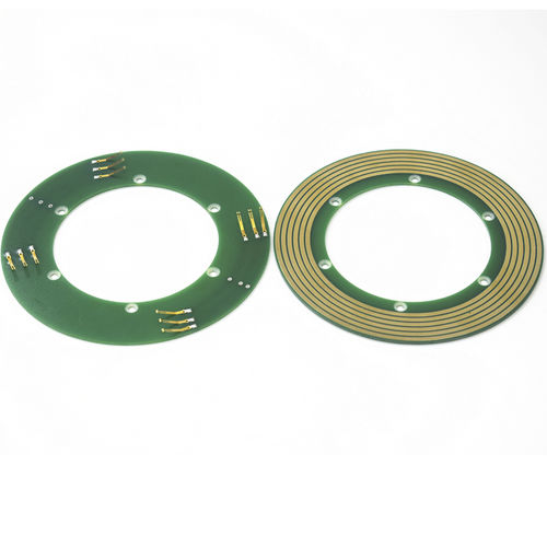 Collecteur tournant avec alésage - PSCN082-06P1 - CENO Electronics technology Co., Ltd - type pancake / industriel / en cuivre brossé