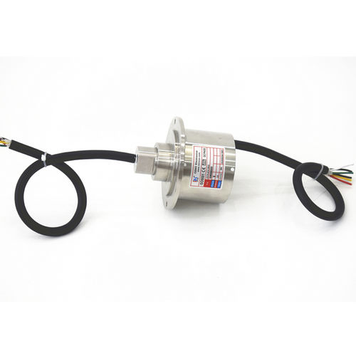 Collecteur tournant à axe creux non traversant - ECN-EX-06S - CENO Electronics technology Co., Ltd - à arbre plein / pour machine d'emballage / en inox