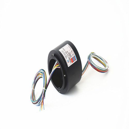 Collecteur tournant avec passage au centre - ECN080-04P-08S - CENO Electronics technology Co., Ltd - pour équipement médical / pour antenne radar / pour applications marines