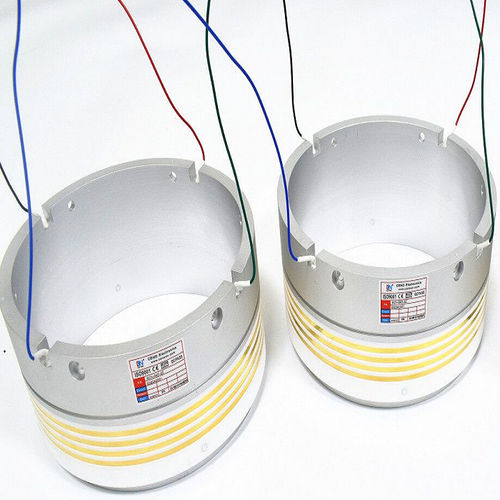Collecteur tournant en 2 parties - SCN-04S-ZZ/DZ   - CENO Electronics technology Co., Ltd - pour applications marines / pour applications industrielles / alliage d'aluminium