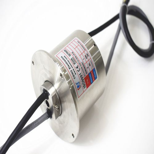 Collecteur tournant via Ethernet - ECN008-02P-01EM-IP68 - CENO Electronics technology Co., Ltd - à axe creux / pour plate-forme pétrolière / en inox