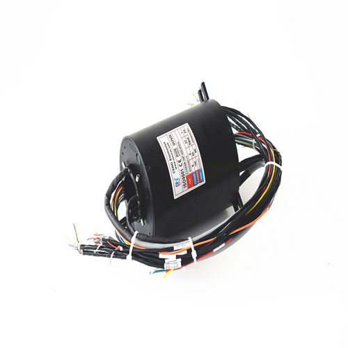 Collecteur tournant via Ethernet - ECN038-10P-22S-01EG - CENO Electronics technology Co., Ltd - avec alésage / industriel / alliage d'aluminium