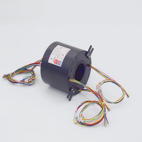 Collecteur tournant avec passage au centre - ECN050-02P2-28S - CENO Electronics technology Co., Ltd - industriel / alliage d'aluminium / IP54