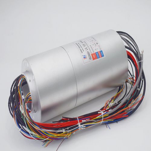 Collecteur tournant via Ethernet - ECN080-20P-44S-02EG  - CENO Electronics technology Co., Ltd - Gigabit Ethernet / pour bus CAN / avec passage au centre