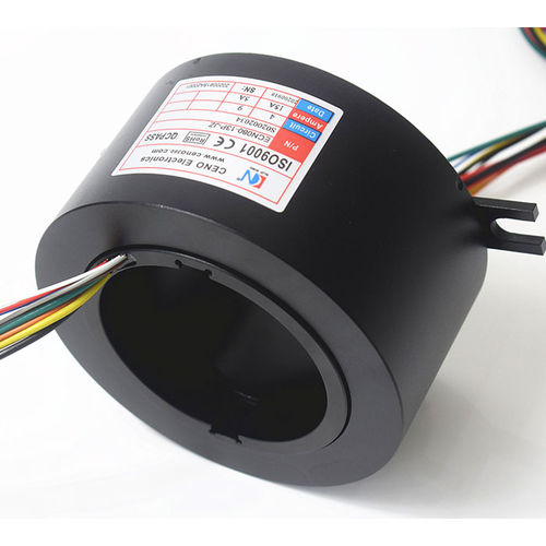 Collecteur tournant avec passage au centre - ECN080-13P-JZ - CENO Electronics technology Co., Ltd - industriel / alliage d'aluminium / IP54