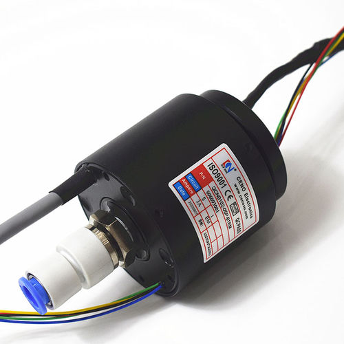 Collecteur tournant via Ethernet - QCN0102-05P-01EM - CENO Electronics technology Co., Ltd - hydraulique / pneumatique / gaz