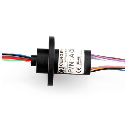 Collecteur tournant à capsule - BCN12-04 - CENO Electronics technology Co., Ltd - électrique / pour équipement médical / en plastique