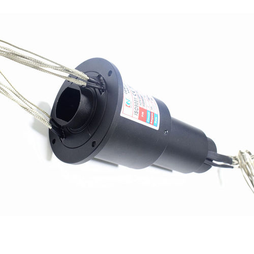 Collecteur tournant à capsule - ACN-02P-14S - CENO Electronics technology Co., Ltd - pour réseaux de télécommunication / de vidéosurveillance / alliage d'aluminium