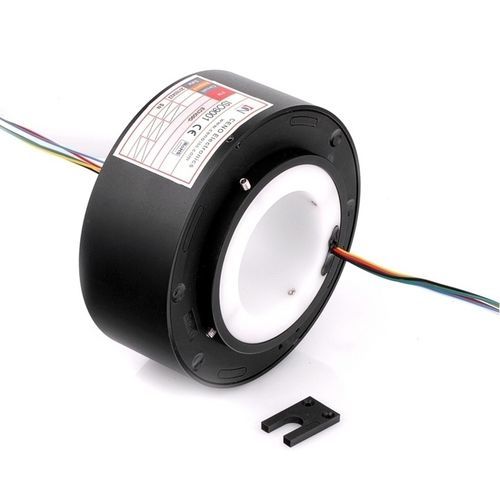 Collecteur tournant électrique - ECN080  - CENO Electronics technology Co., Ltd - avec alésage / industriel / alliage d'aluminium