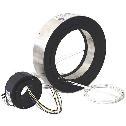 Collecteur tournant arbre traversant - BHCN-C-260-02P2 - CENO Electronics technology Co., Ltd - pour applications industrielles / pour applications marines / pour grue