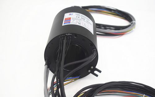 Collecteur tournant via Ethernet - ECN038-04P3-04P2-02EG - CENO Electronics technology Co., Ltd - Gigabit Ethernet / avec passage au centre / pour applications industrielles