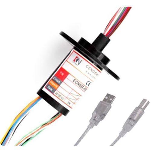Collecteur tournant USB - ACN-02P-01UB - CENO Electronics technology Co., Ltd - à capsule
