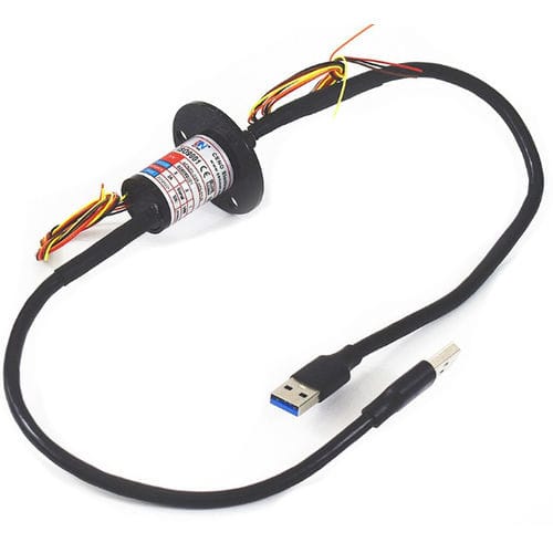 Collecteur tournant USB - ACN22-03P-02S-01U3 - CENO Electronics technology Co., Ltd - à capsule / pour caméra / compact