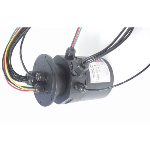 Collecteur tournant à arbre plein - ECN000-08P-05S - CENO Electronics technology Co., Ltd - pour applications industrielles / en métal / compact