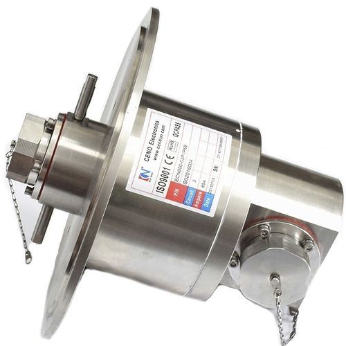 Collecteur tournant à arbre plein - ECN000-03P-IP68 - CENO Electronics technology Co., Ltd - pour applications marines / en acier inoxydable / étanche