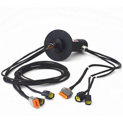 Collecteur tournant à arbre plein - ECN000-21P-05P2  - CENO Electronics technology Co., Ltd - alliage d'aluminium / en caoutchouc silicone / compact