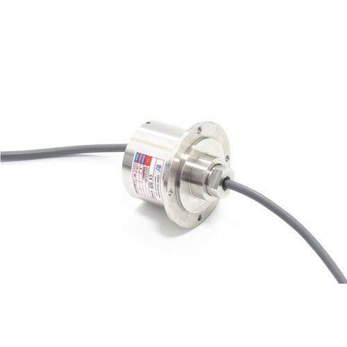 Collecteur tournant en inox - ECN-EX-04S - CENO Electronics technology Co., Ltd - avec contacts en or / à faible couple / antidéflagrant