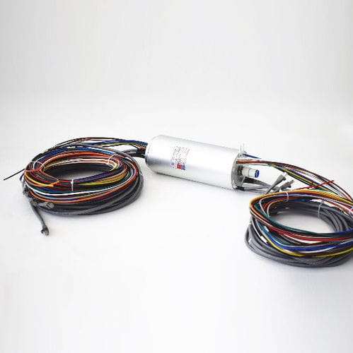 Raccord tournant pour eau - QCN0103-10P-04EG - CENO Electronics technology Co., Ltd - pour huile / pour air / 2 passages
