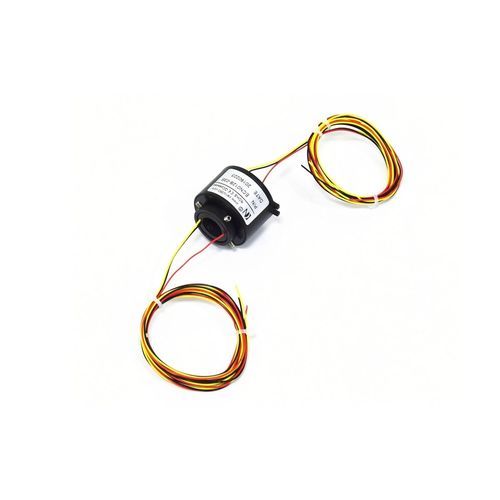 Collecteur tournant électrique - ECN012B-03S - CENO Electronics technology Co., Ltd - avec passage au centre / pour applications industrielles / en or