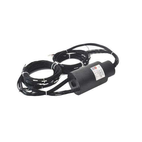 Collecteur tournant avec passage au centre - ECN023-09P2-33S  - CENO Electronics technology Co., Ltd - pour table rotative / en métal / compact