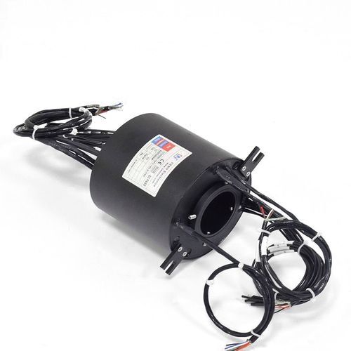 Collecteur tournant avec passage au centre - ECN050-10P2-14S - CENO Electronics technology Co., Ltd - industriel / alliage d'aluminium / compact
