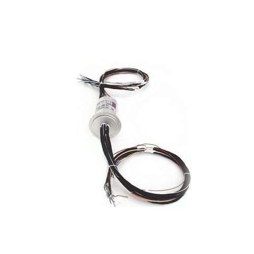 Collecteur tournant à arbre plein - ECN000-03P2-06S - CENO Electronics technology Co., Ltd - industriel / alliage d'aluminium / compact