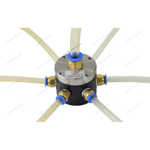 Raccord tournant pour air comprimé - QCN0601 - CENO Electronics technology Co., Ltd - pour air / pour gaz / 6 passages