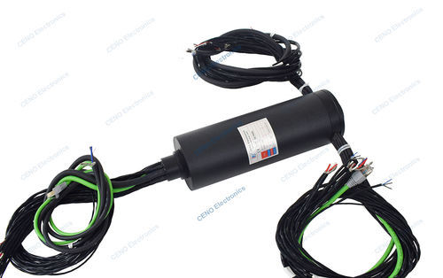 Collecteur tournant via Ethernet - ECN000-77P - CENO Electronics technology Co., Ltd - en série / Gigabit Ethernet / pour réseaux de télécommunication