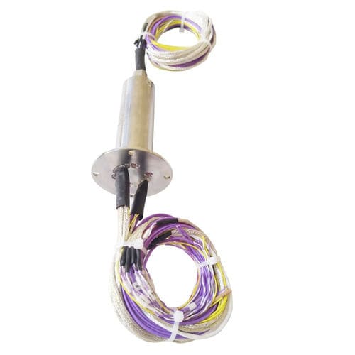 Collecteur tournant à bride - DHS030-6 - JiuJiang Ingiant Technology Co.,Ltd - via Ethernet / Gigabit Ethernet / à capsule