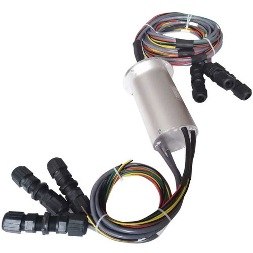 Collecteur tournant à bride - DHS078-35-002 - JiuJiang Ingiant Technology Co.,Ltd - via Ethernet / Gigabit Ethernet / à capsule