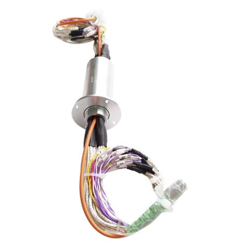 Collecteur tournant de fibre optique - DHS030-42 - JiuJiang Ingiant Technology Co.,Ltd - Gigabit Ethernet / électro-optique / HDMI-SDI