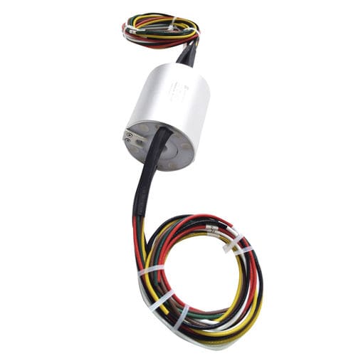 Collecteur tournant électrique - DHK012-Ⅰ series - JiuJiang Ingiant Technology Co.,Ltd - RS-485 / hydraulique / de fibre optique