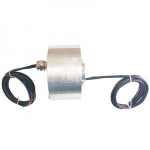 Collecteur tournant sur mesure - DHK025 series - JiuJiang Ingiant Technology Co.,Ltd - avec passage au centre / pour banderoleuse / pour machine d'emballage