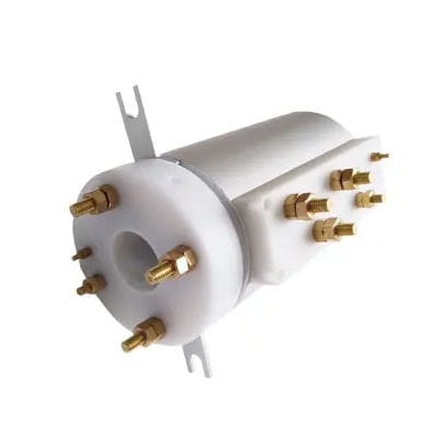 Collecteur tournant électrique - DHK050-5 - JiuJiang Ingiant Technology Co.,Ltd - avec passage au centre / étanche / IP67