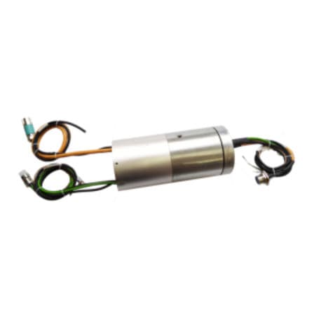 Collecteur tournant électrique - DHK060-30-4Q - JiuJiang Ingiant Technology Co.,Ltd - électropneumatique / gaz / avec passage au centre