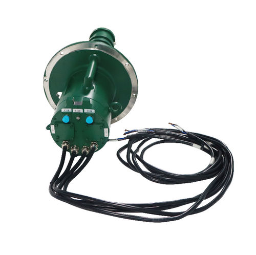Collecteur tournant hydraulique - DHS165-6-1F-2S-2Y - JiuJiang Ingiant Technology Co.,Ltd - de fibre optique / hybride / industriel
