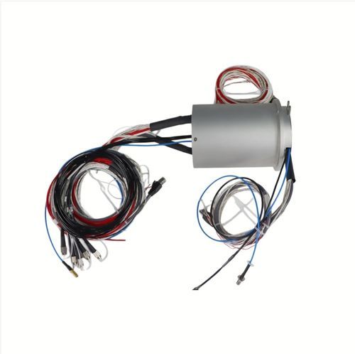Collecteur tournant électro-optique - DHS110-52-5F-1S - JiuJiang Ingiant Technology Co.,Ltd - hybride / 1 Gbps / pour robots