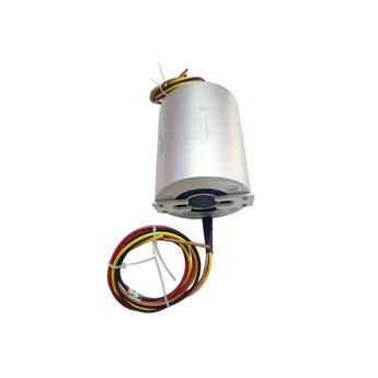 Collecteur tournant avec alésage - DHK025F-4-10A-002 - JiuJiang Ingiant Technology Co.,Ltd - pour applications marines / pour éolienne / pour caméra