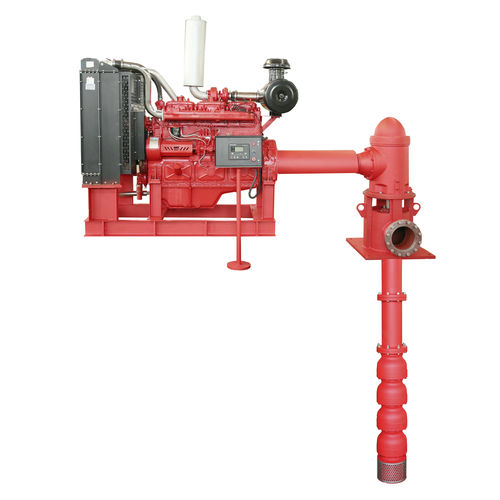 Pompe verticale - Euroflopumps International Pte Ltd - à turbine / à moteur diesel / industrielle
