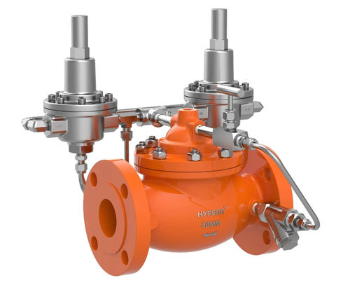 Vanne à membrane - HV-ACV-05 - Hyper Valves - à commande assistée / de régulation / à régulation de débit