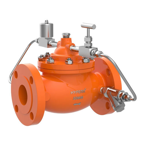 Vanne à membrane - HV-ACV-07 - Hyper Valves - à actionneur électrique / à commande assistée / de régulation de pression