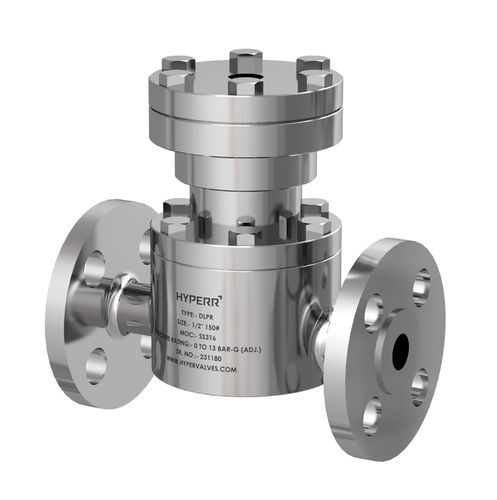 Régulateur/réducteur de pression à dôme - HV-DLPR-01 - Hyper Valves - pour air / pour eau / pour gaz
